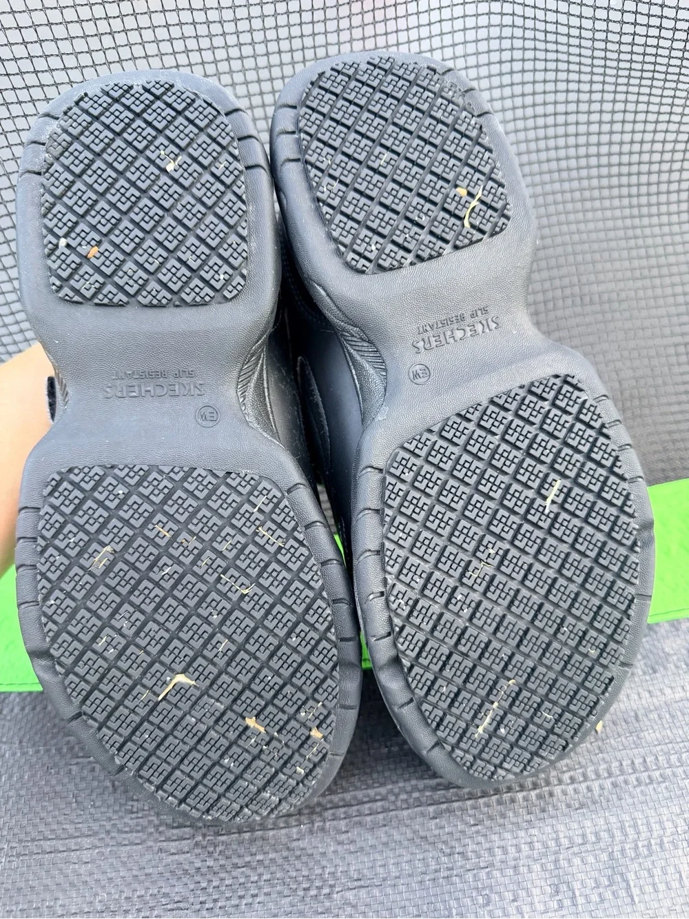 Skechers work details shown